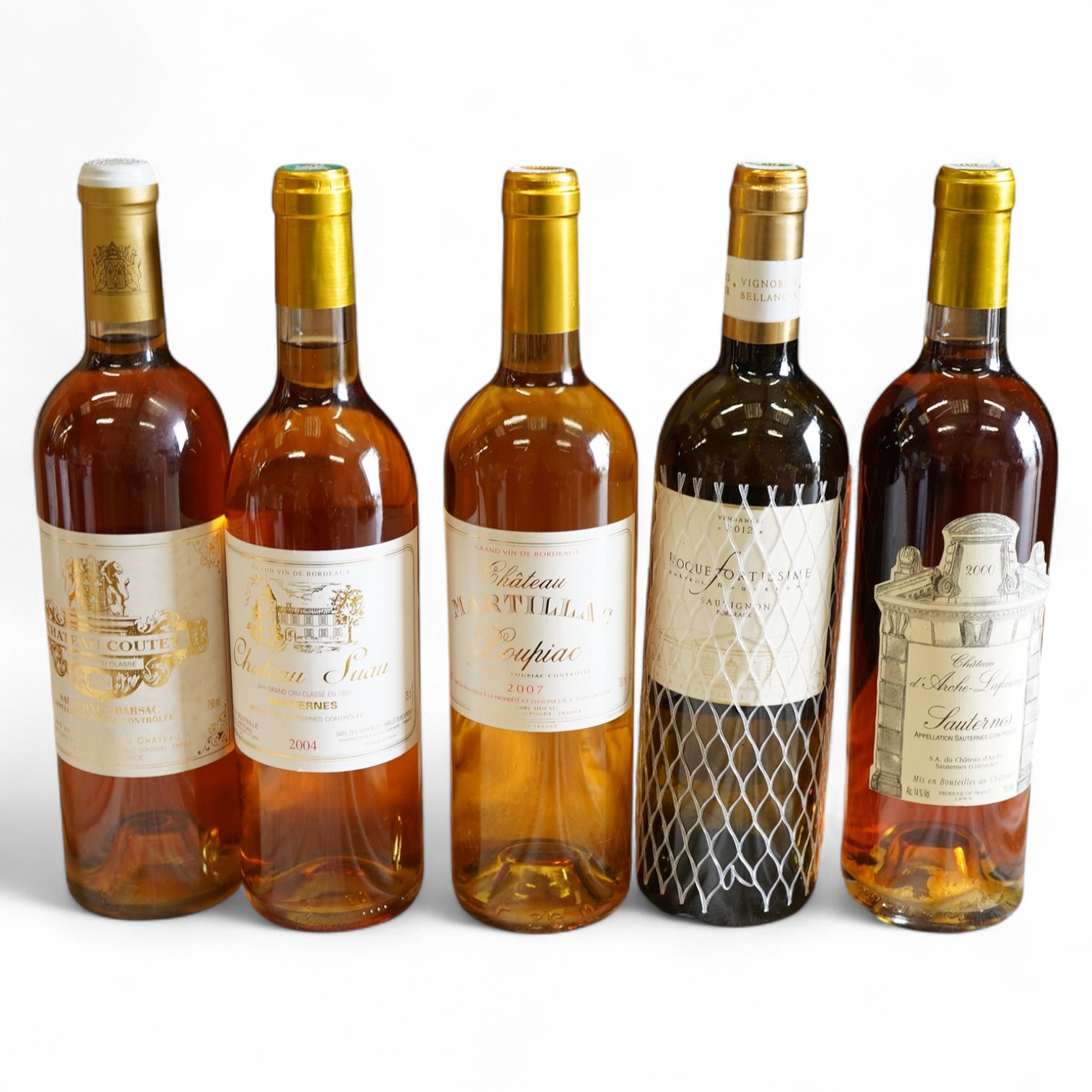 A mixed parcel of Bordeaux white wine